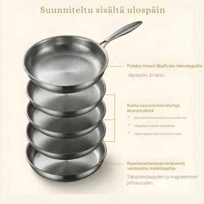 TitanChef® TitanPro™ G5 Patelnia Tytanowa Premium